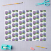 Blaue Hortensien Seidenpapier (Basteln)