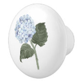Blaue Hortensienblüte  Keramikknauf (Rechts)