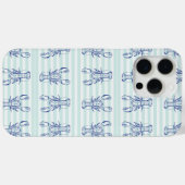 Blaue Hummer Case-Mate iPhone Hülle (Rückseite (Horizontal))