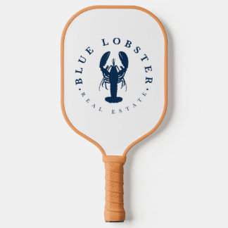 Blaue-Hummer-Immobilien-Button Pickleball Schläger