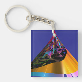 Blaue Hunde Schlüsselanhänger