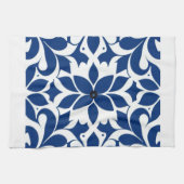 Blaue Hütte Geschirrtuch (Horizontal)