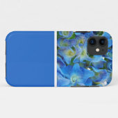 Blaue Hydrangea-Blume. Blumenfotografie. Case-Mate iPhone Hülle (Rückseite (Horizontal))
