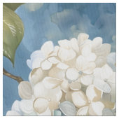 Blaue Hydrangea-Blüten Stoff (Nahaufnahme)