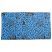 Blaue Hydrangea Kissenbezug (Vorderseite-Rechts)