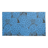 Blaue Hydrangea Kissenbezug (Rückseite-Links)
