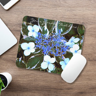 Blaue Hydrangea Mousepad