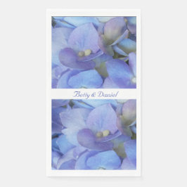 Blaue Hydrangea Serviette