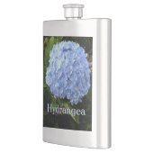"BLAUE HYDRANGEA" STAHLFLASCHE FLACHMANN (Links)