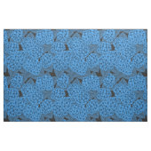 Blaue Hydrangea Stoff (Yard (91,4 cm))