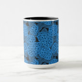 Blaue Hydrangea Tasse (Zentrum)