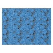 Blaue Hydrangea Tischdecke (Vorderseite (Horizontal))