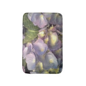 Blaue Hydrangeas Badematte (Vorderseite Vertikal)