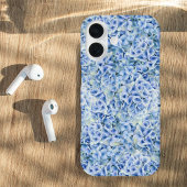 Blaue Hydrangeas - Blumenmuster Case-Mate iPhone Hülle