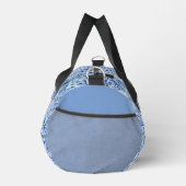 Blaue Hydrangeas - Blumenmuster Duffle Bag (Rechts)