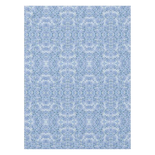 Blaue Hydrangeas - Blumenmuster Tischdecke (Vorderseite)