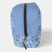 Blaue Hydrangeas - Blumenmuster Waschbeutel (Rechts)