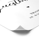 Blaue Hydrangeas pink bitte Unterschrift Gästebuch (Ecke)