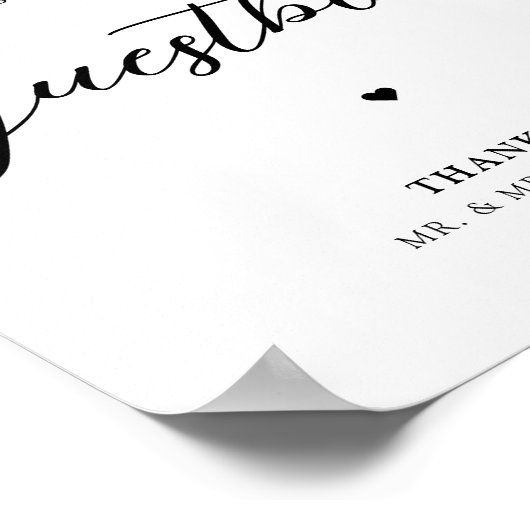 Blaue Hydrangeas pink bitte Unterschrift Gästebuch (Ecke)