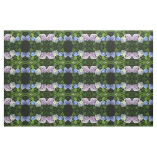 Blaue Hydrangeas, rosa Hydrangeas, lila Hydrangea Stoff (Fat Quarter (45,7 x 55,9 cm))