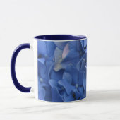 Blaue Hydrangeas-Tasse Tasse (Links)