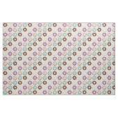 Blaue Icierte Donuts mit Sprinklen-Muster-Party Stoff (Fat Quarter (45,7 x 55,9 cm))