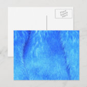 Blaue Imitate für Postkarte (Vorne/Hinten)