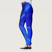 Blaue Infinity-Leggings Leggings (Links)