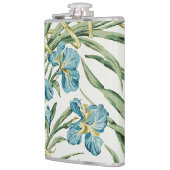 Blaue Iris Flachmann (Links)