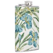 Blaue Iris Flachmann (Rechts)