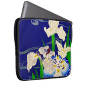 Blaue Iris Laptopschutzhülle (Vorne Rechts)