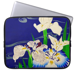 Blaue Iris Laptopschutzhülle