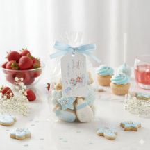 Blaue islamische Aqiqah-Geschenkanhänger für Junge