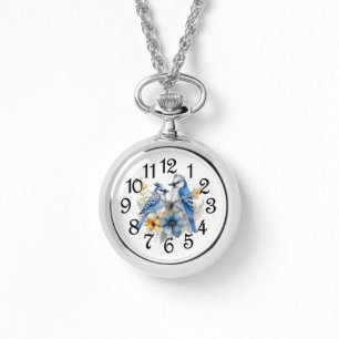 Blaue Jay Armbanduhr