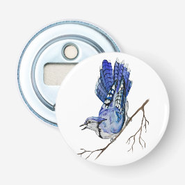 Blaue Jay Flaschenöffner