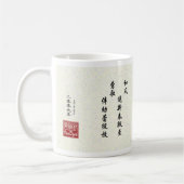Blaue Jay-Kaffee-Tasse Kaffeetasse (Links)