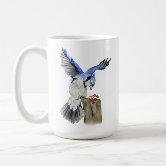 Blaue Jay Kaffeetasse (Links)