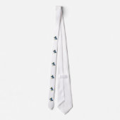 BLAUE JAY-KRAWATTE KRAWATTE (Rückseite)