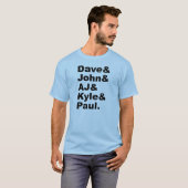 Blaue Jay-Legenden 2 T-Shirt (Vorne ganz)