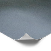 Blaue Jay mit Erdnuss Poster (Ecke)