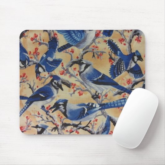 Blaue Jay Mousepad (Mit Mouse)