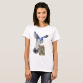 Blaue Jay T-Shirt (Vorne ganz)
