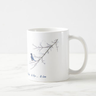 Blaue Jay-Tasse Kaffeetasse