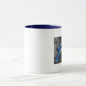 Blaue Jay-Tasse Tasse (Zentrum)