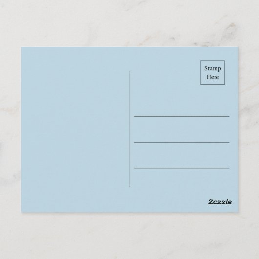 Blaue Jay-Vogel auf Baumzweig Postkarte (Rückseite)