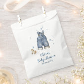 Blaue Jeans-Baby-Party Geschenktütchen (Ausgeschnitten)