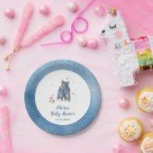 Blaue Jeans-Baby-Party Pappteller (Party)