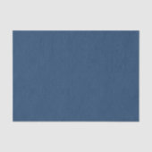 Blaue Jeans einfarbig strukturiert Seidenpapier (Vorderseite)