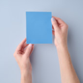 Blaue Jeans (feste Farbe) Flyer (Gruppe)