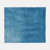 Blaue Jeans nahe sich. Blauer Denim Jean Fleecedecke (Vorderseite (Horizontal))
